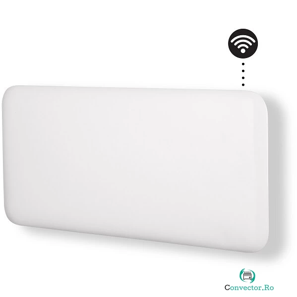Convector Electric de Perete Invisible WiFi PA1500WIFI3 Control la Distanta 1500W Alb