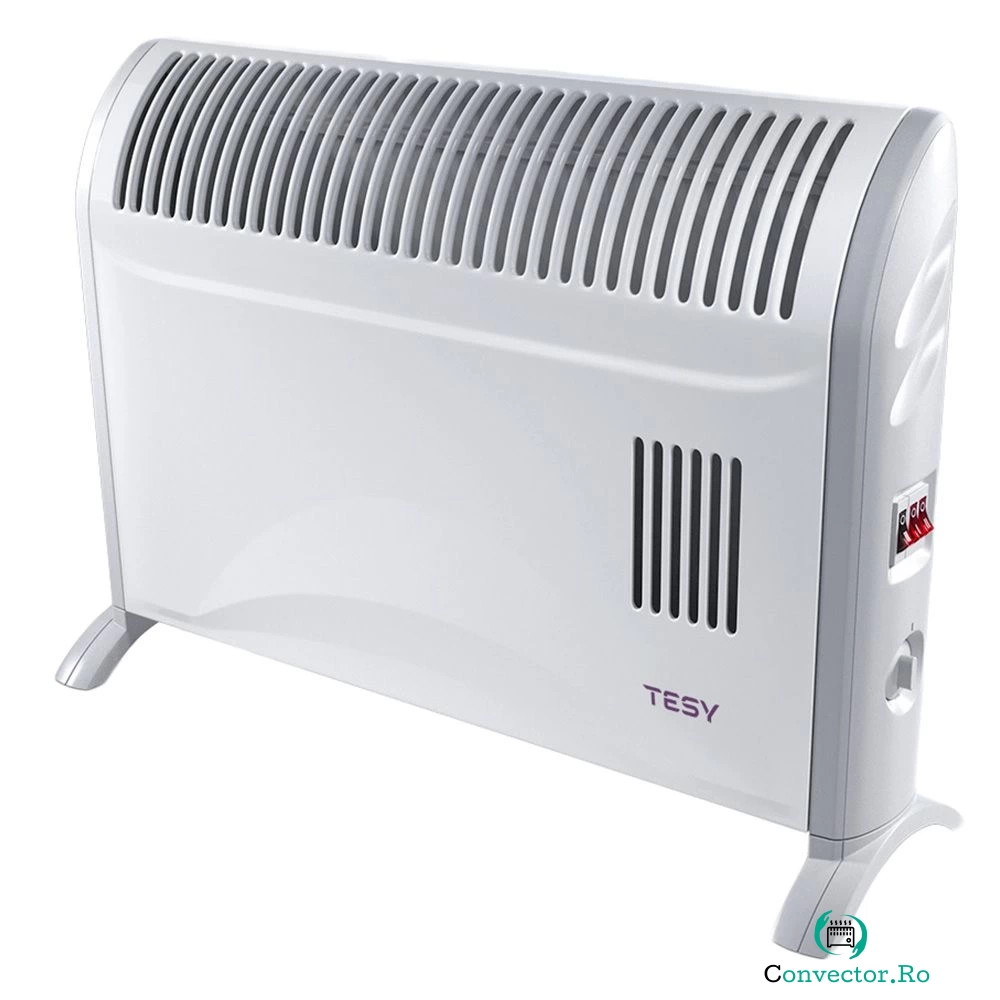 Convector electric de podea Tesy CN204ZF, 2000 W, 3 trepte de putere
