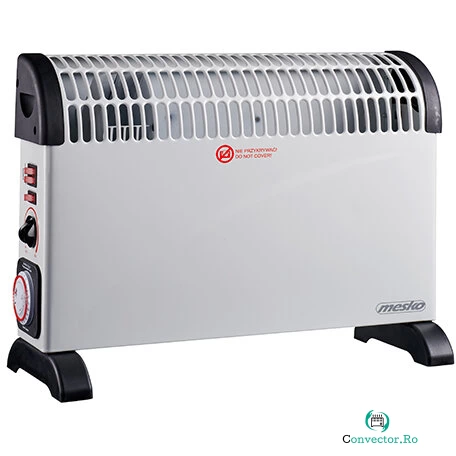 Convector Electric de Podea MS7741W 3 Trepte de Putere 2000W Alb
