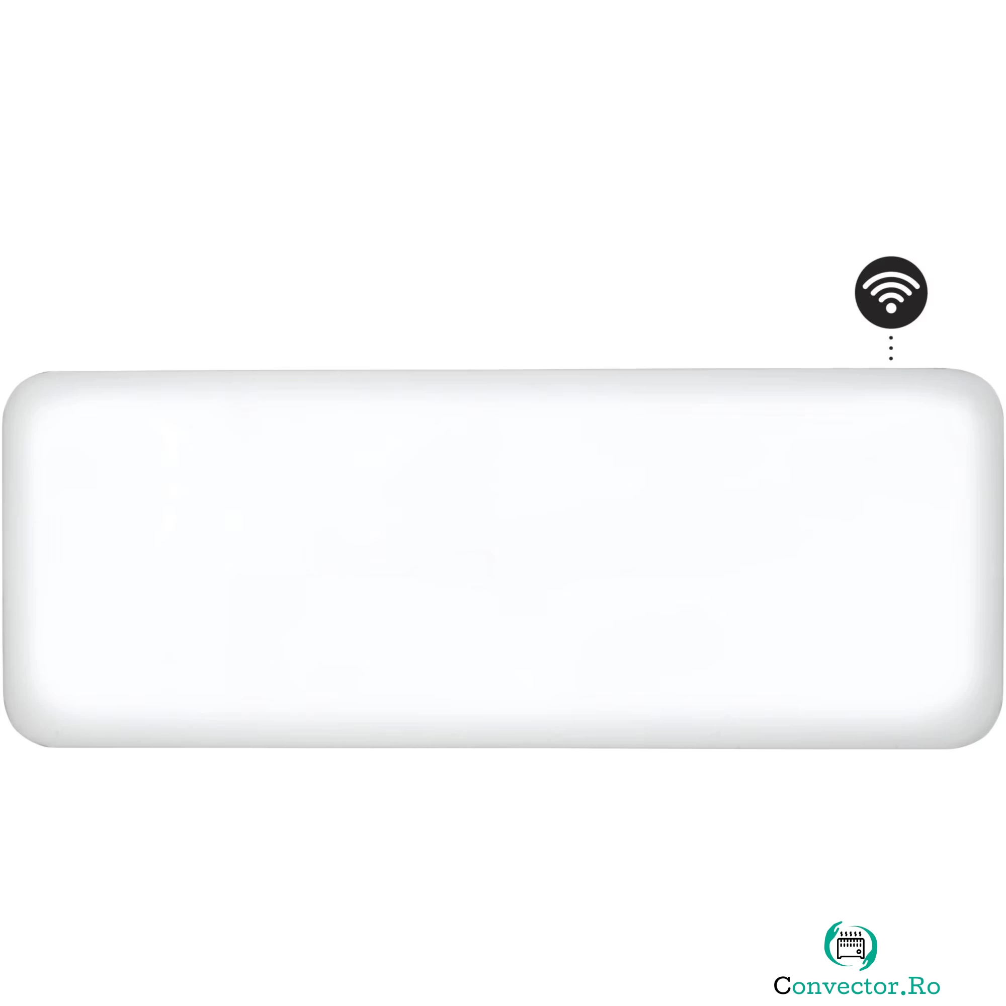 Convector de perete Mill PA1200WIFI3, 1200 W, Millheat App, Bluetooth, Alb