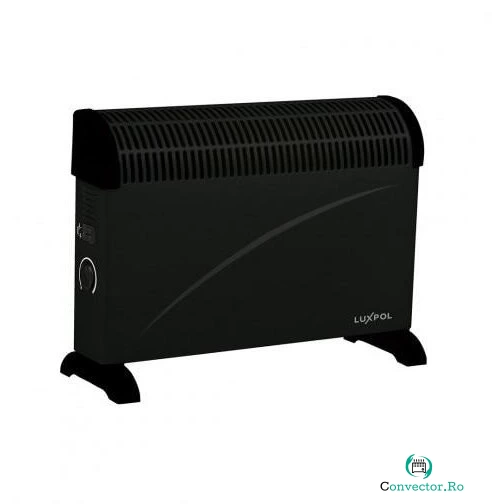 Luxpol Convector de podea Luxpol LCH-12C, 2000W, Negru