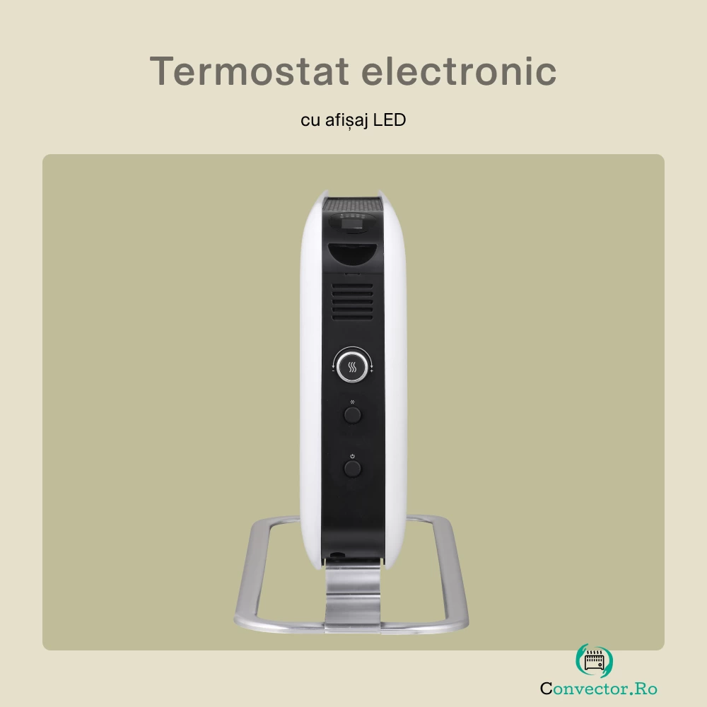 Convector portabil Mill, SG2000LED cu convectie instantanee, 2000W, LED, 41m²