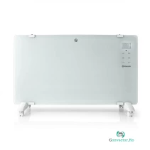 Convector electric AlecoAir C20 Heatix alb WiFi pentru 30mp 2000W 2 trepte incalzire IP24 Aplicatie